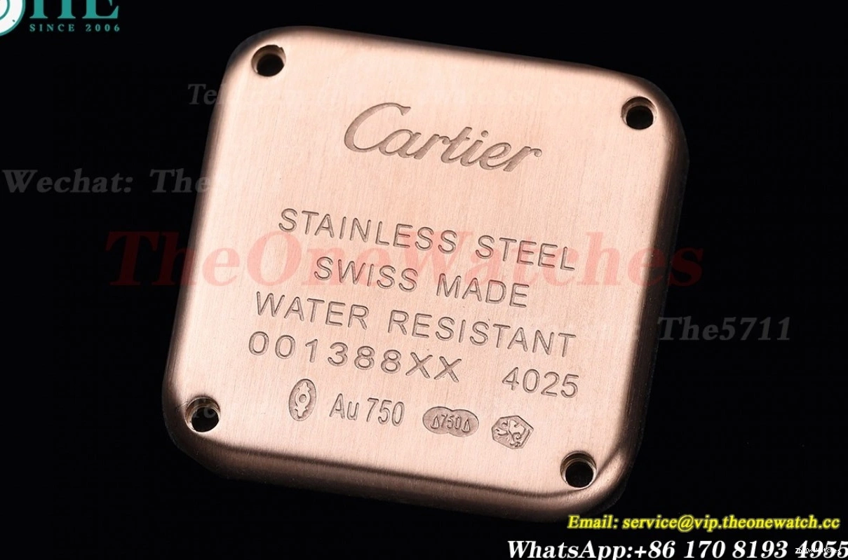 8848F RG Ladies Secrete 22mm Dial White RG Swiss Dia Qtz Panthere De 0423